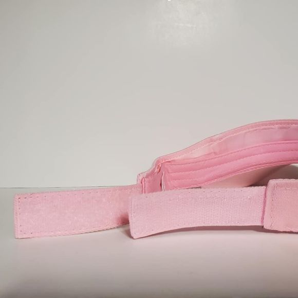 Bulk Lot New 12 Pink Sun Visor Golf Tennis Beach Cap Adjustable Strap main image 6
